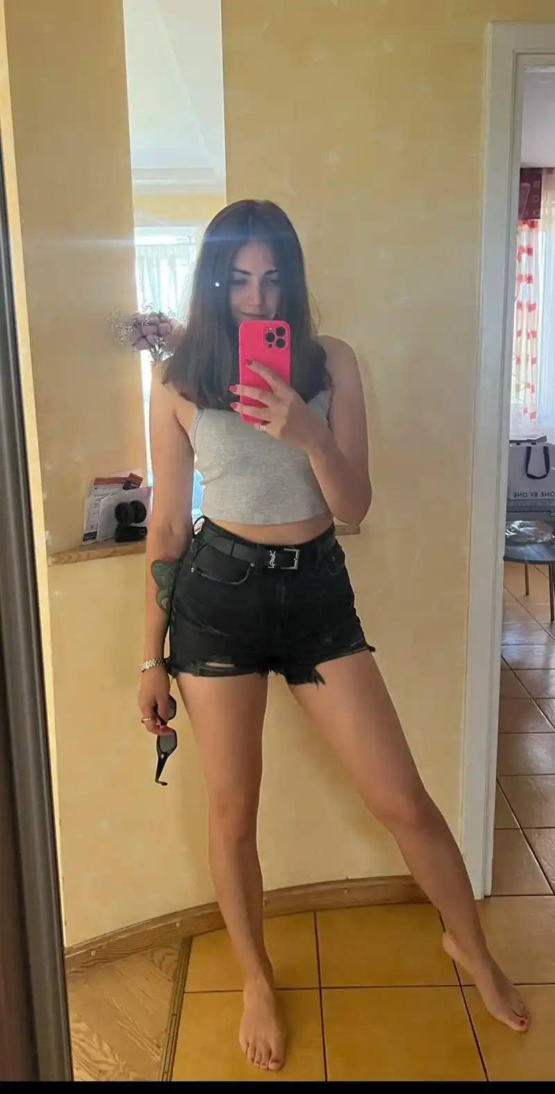 Chatting with boyfriend